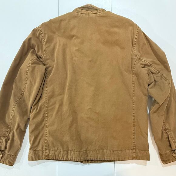 G.H. Bass Mens Brown Utility Style Farm Jacket Size Mens Medium (31) - Picture 6 of 9